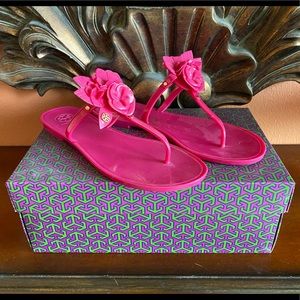 Tory Burch jelly flower sandal size 9